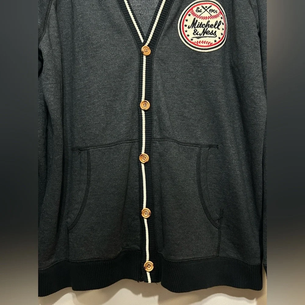 Mitchell and Ness Lateral Varsity Baseball Cardigan